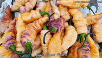 Blue Ghost (Peach) - Pepper Seeds - White Hot Peppers